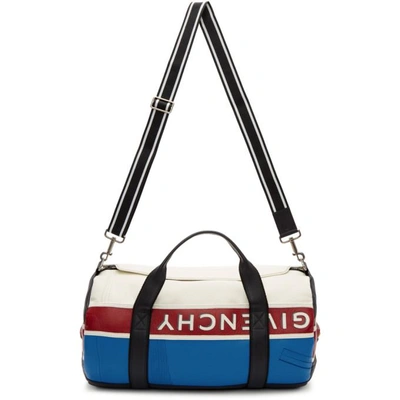 Shop Givenchy Multicolor Mc3 Reverse Duffle Bag In 982bl/rd/wh
