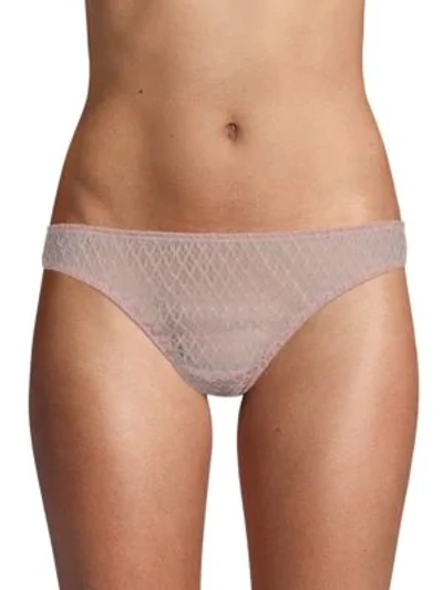 Shop Fleur Du Mal Lace Tie Bikini Bottom In Ivory