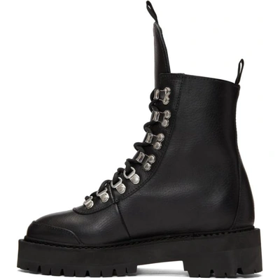 Shop Off-white Black Hiking Boots