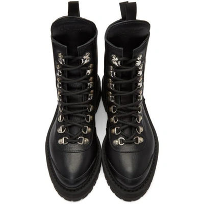 Shop Off-white Black Hiking Boots