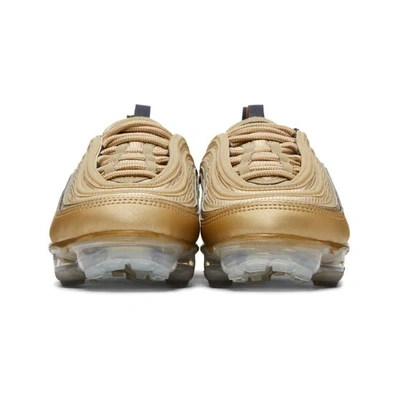Shop Nike Gold Air Vapormax 97 Sneakers In 902 Blur/vi