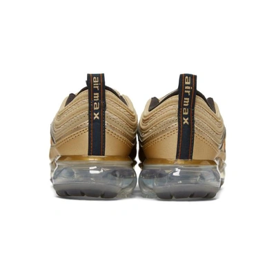 Shop Nike Gold Air Vapormax 97 Sneakers In 902 Blur/vi