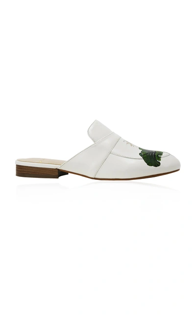 Shop Alepel M'o Exclusive: White Lotus Mule