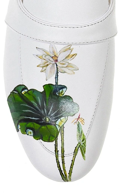 Shop Alepel M'o Exclusive: White Lotus Mule