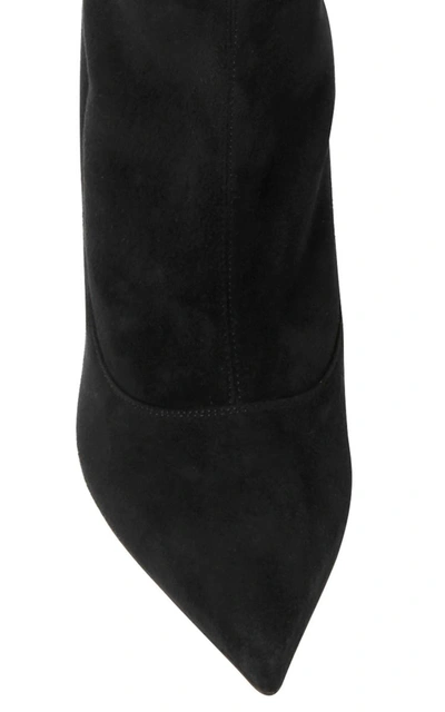 Shop Sergio Rossi The Over-the-knee Matrix Boots In Black