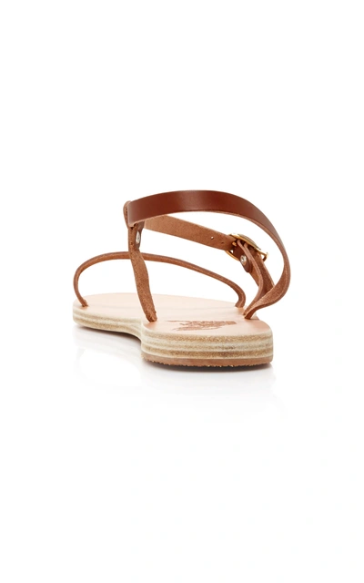 Shop Ancient Greek Sandals Niove Sandal In Brown