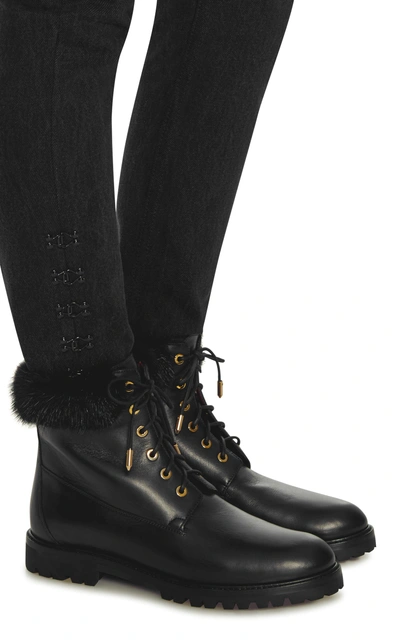 Shop Aquazzura The Heilbrunner Boot In Black