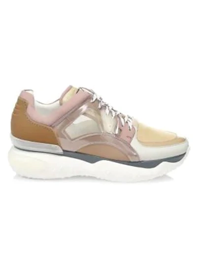 Shop Fendi Fancy  Sneakers In Bianco