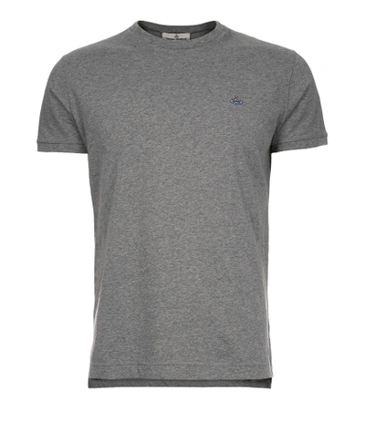Shop Vivienne Westwood Peru T-shirt Grey Melange