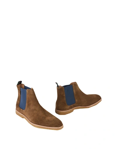 Shop Ps By Paul Smith Boots In Camel