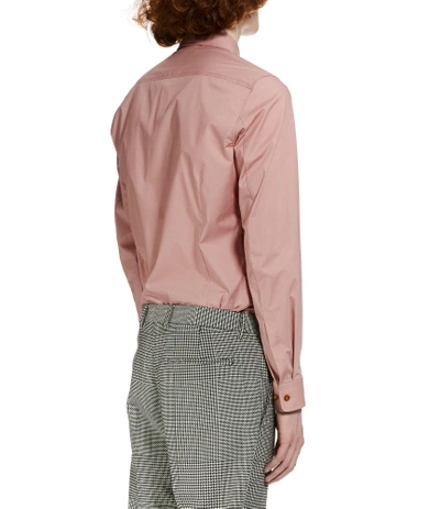 Shop Vivienne Westwood Classic Stretch Shirt Antique Pink