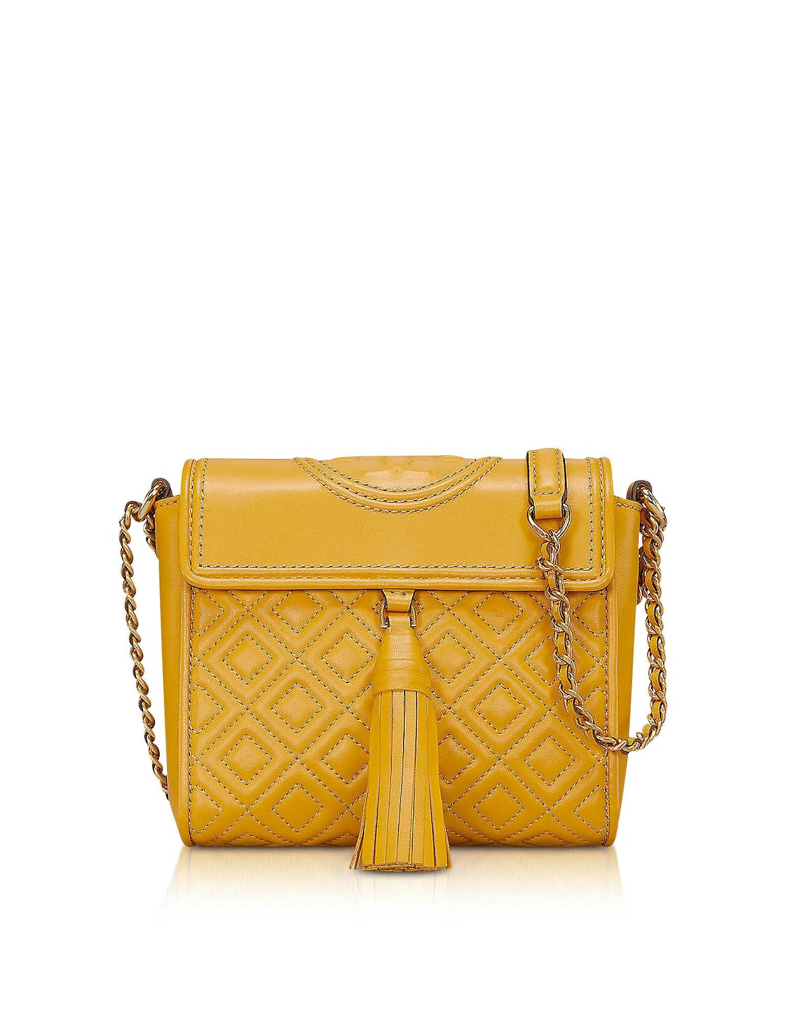 tory burch fleming yellow