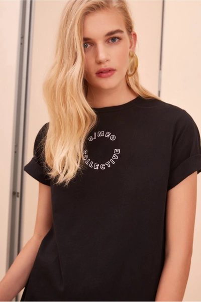 Shop C/meo Collective Go My Way T-shirt In Black