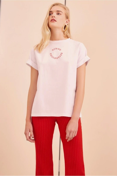 Shop C/meo Collective Go My Way T-shirt In White