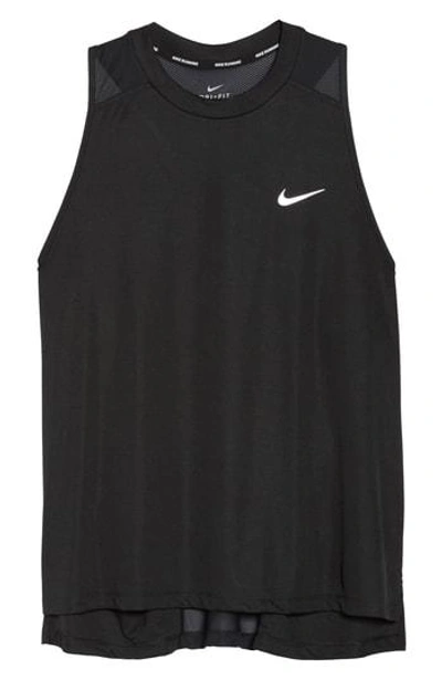 Shop Nike Dry Miler Tank In Black