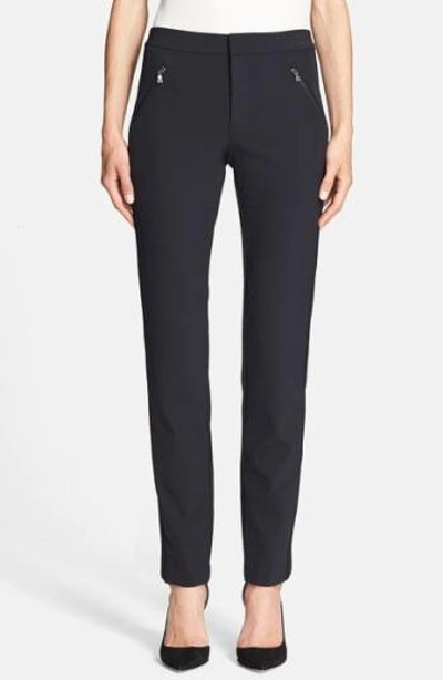 Shop Rebecca Taylor 'ava' Techy Pants In Black