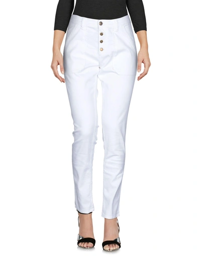 Shop Ba&sh Jeans In White