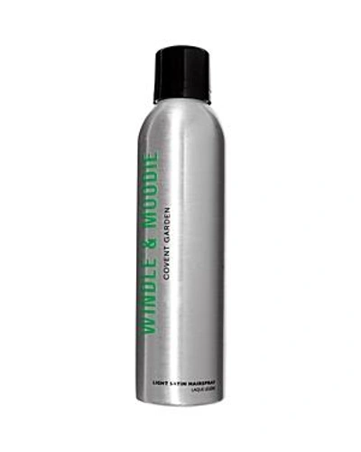 Shop Windle & Moodie Light Satin Hairspray In No Color