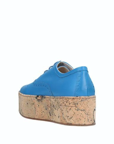 Shop Rodo Lace-up Shoes In Azure