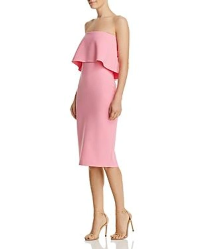 Shop Likely Driggs Strapless Dress In Satchet Pink