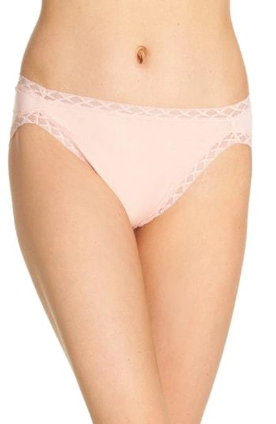 Shop Natori Bliss French Cut Briefs In Creamsicle