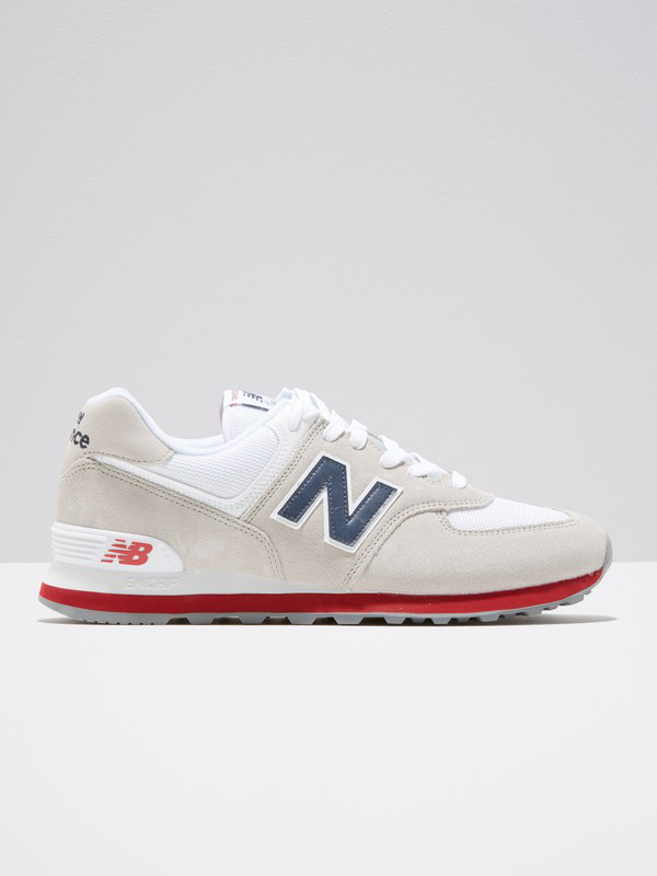 Frank + Oak New Balance 574 Nb Core Plus In Nimbus Cloud/navy | ModeSens