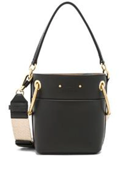 Shop Chloé Mini Roy Calfskin Bucket Bag