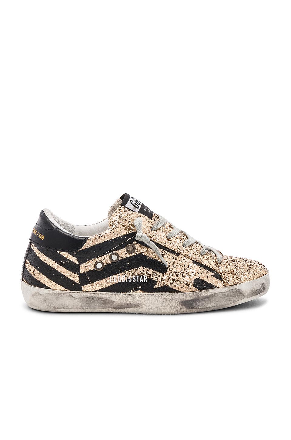 golden goose gold glitter superstar
