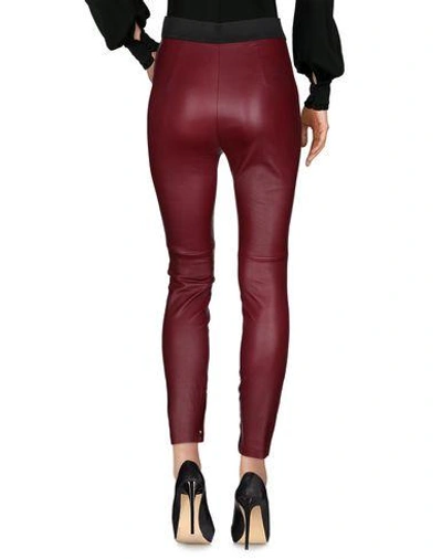 Shop Dolce & Gabbana Casual Pants In Maroon