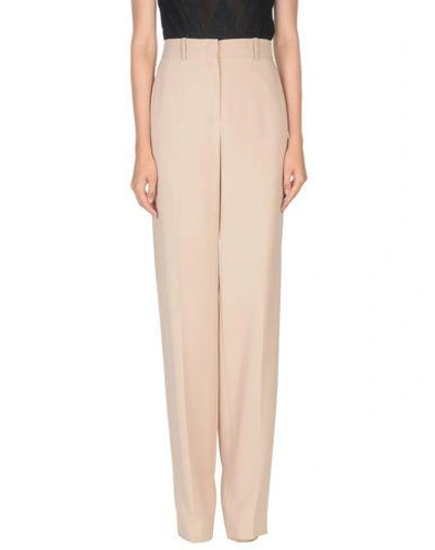 Shop Emilio Pucci Casual Pants In Pale Pink