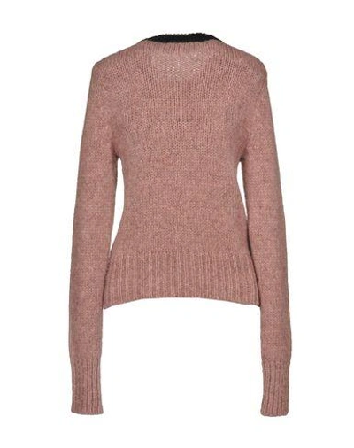 Shop Marni Cardigan In Pastel Pink