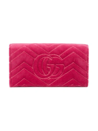 Shop Gucci Gg Marmont Wallet