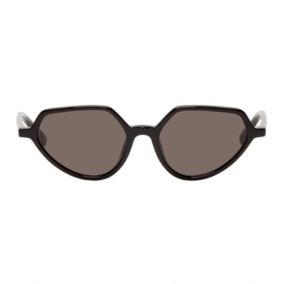 Shop Dries Van Noten Black 178 C1 Sunglasses