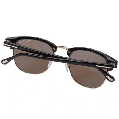 Shop Tom Ford Ft0248 Henry Sunglasses In Black
