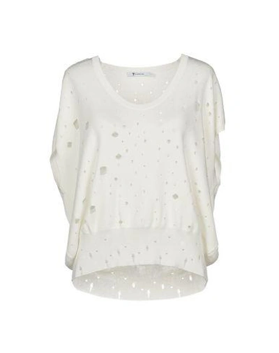 Shop Alexander Wang T Sweater In Ivory