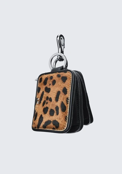 Shop Alexander Wang Leopard Zip Keychain