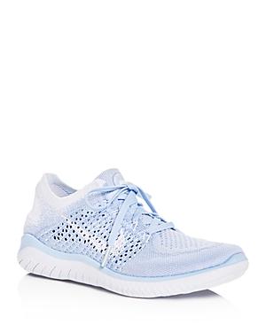 nike free rn flyknit 2018 women's blue