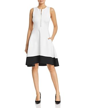 donna karan white dress