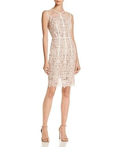 Shop Bronx And Banco Venice Lace Dress - 100% Exclusive In Light Pink