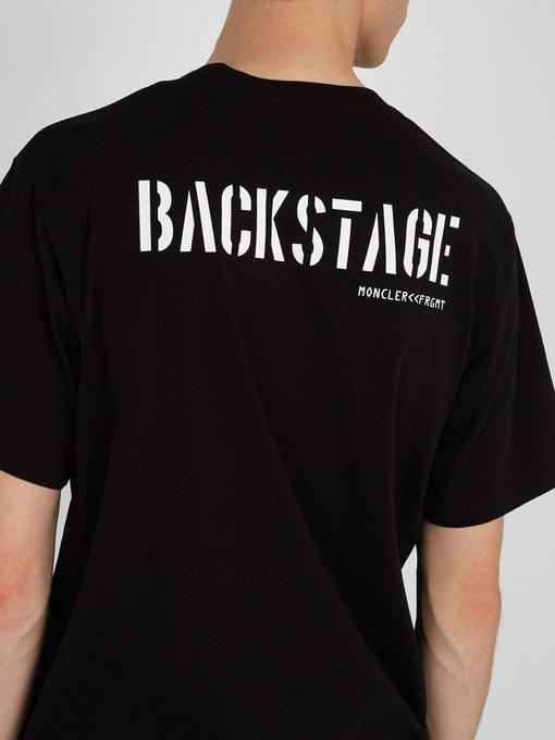 moncler backstage t shirt
