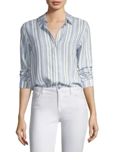 Bella Dahl Striped Button front Shirt In Provincetown ModeSens