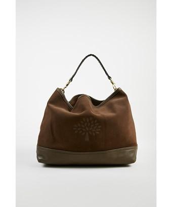 mulberry suede bag