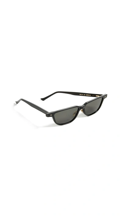 Shop Grey Ant Mingus Sunglasses In Black/black