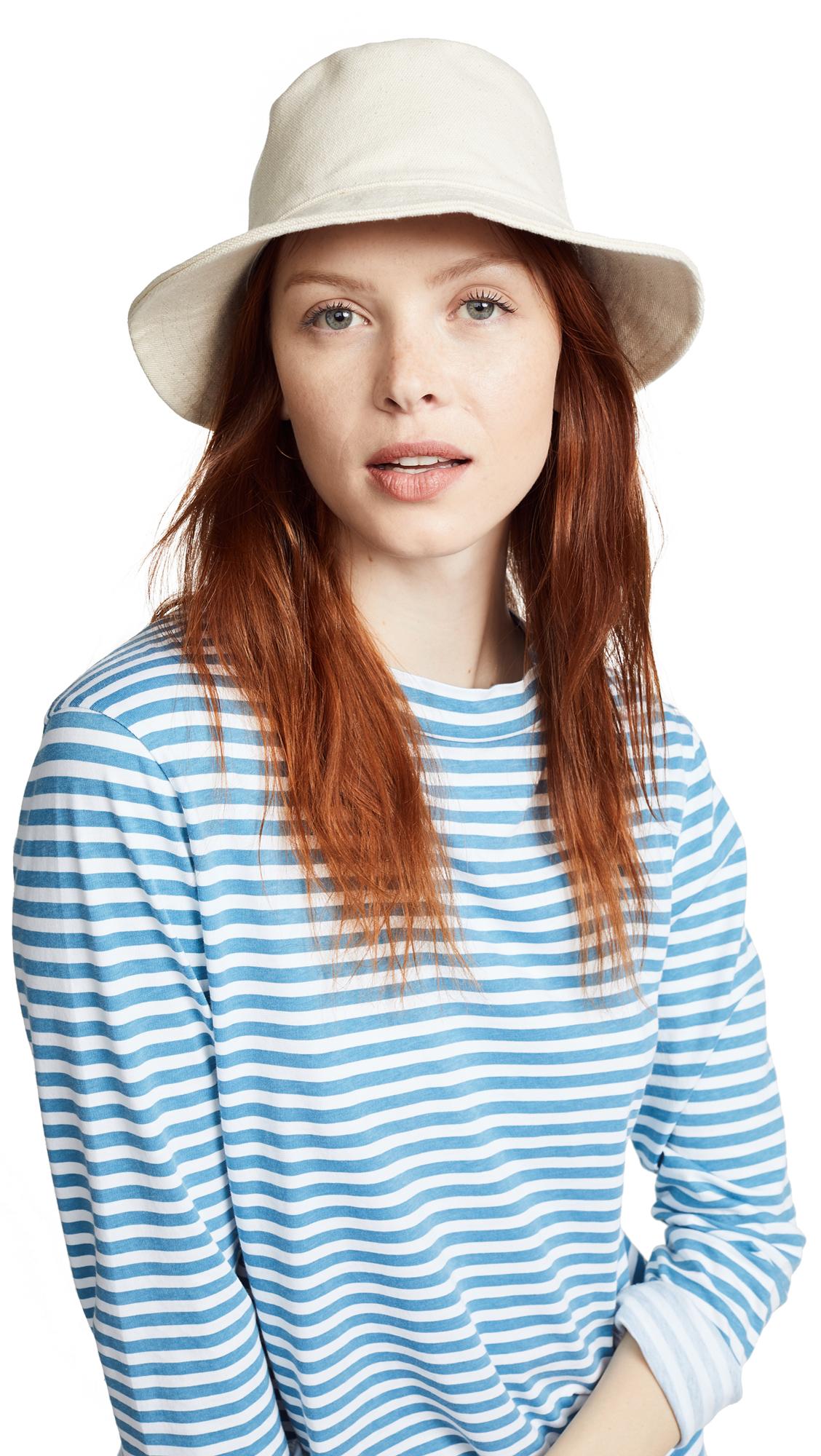 madewell canvas bucket hat