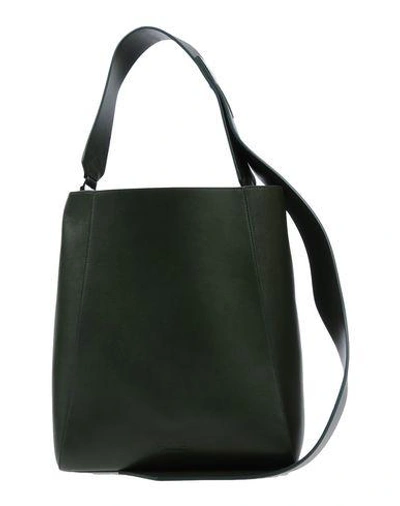 Shop Calvin Klein 205w39nyc Handbag In Dark Green
