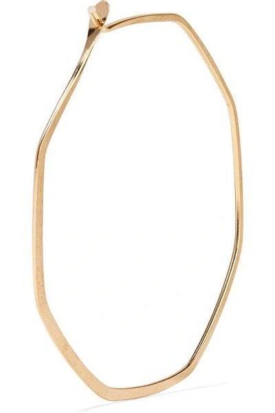 Shop Melissa Joy Manning 14-karat Gold Hoop Earrings