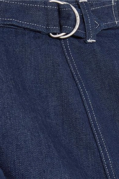 Shop M.i.h. Jeans Callcott Organic Denim Skirt In Dark Denim