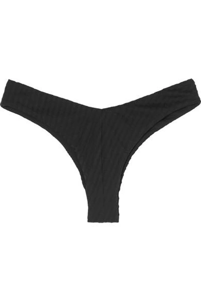 Shop Fella Chad Textured Bikini Briefs In Black