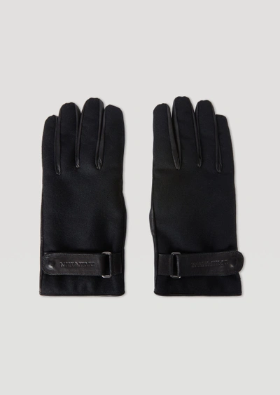 Shop Emporio Armani Gloves - Item 46593437 In Black