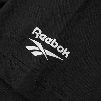Shop Reebok Retro Vector Tee In Black